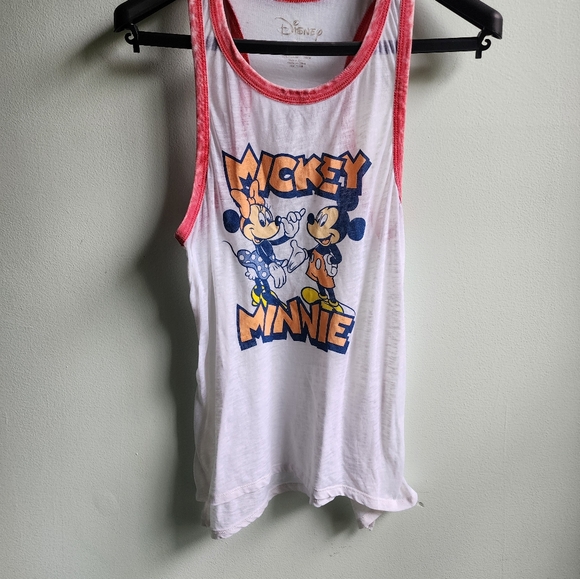Vintage Disney Minne and Mickey Mouse Womens Tank Top Retro Sz MEDIUM - Picture 4 of 9